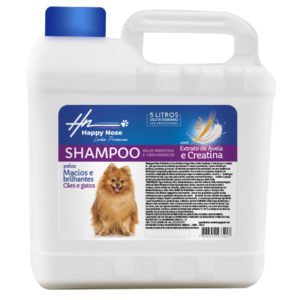SHAMPOO 5 LITROS AVEIA E CREATINA - PELO PRIMITIVOS E CÃES NÓRDICOS